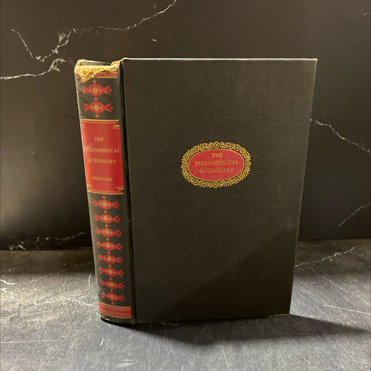 voltaire's philosophical dictionary book, by voltaire, 1970 Hardcover image 1