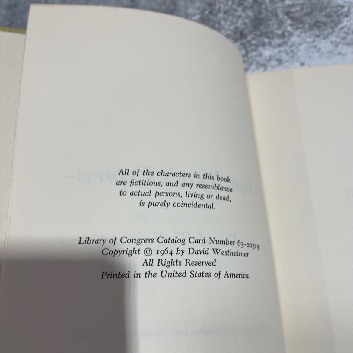 von ryan's express book, by David Westheimer, 1964 Hardcover image 3