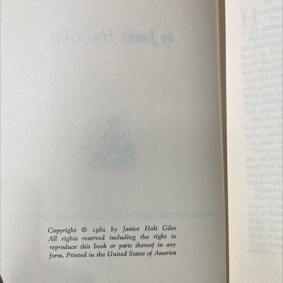 voyage to santa fe book, by Janice Holt Giles, 1962 Hardcover image 3