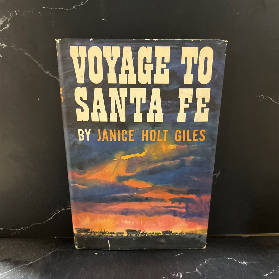 voyage to santa fe book, by Janice Holt Giles, 1962 Hardcover image 1