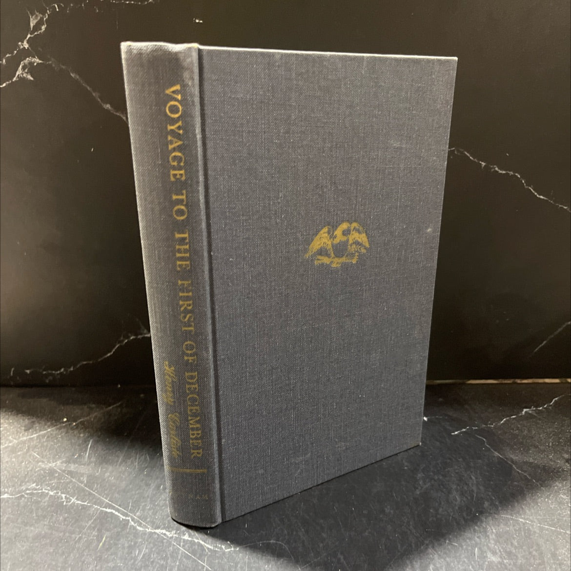 voyage to the first of december book, by Henry Carlisle, 1972 Hardcover image 1