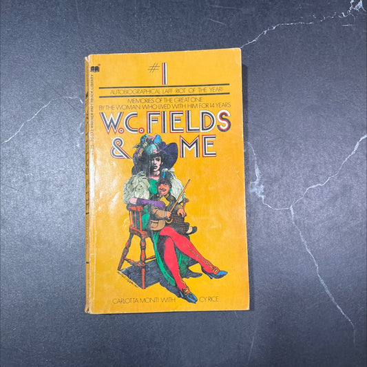 w. c. fields & me book, by carlotta monti with cy rice, 1973 Paperback image 1