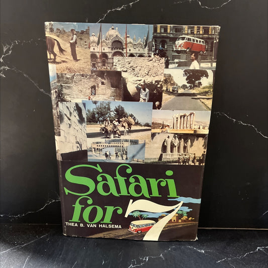 w e safari for seven book, by thea b. van halsema, 1967 Hardcover image 1