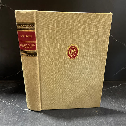 walden book, by henry david thoreau, 1942 Hardcover image 1