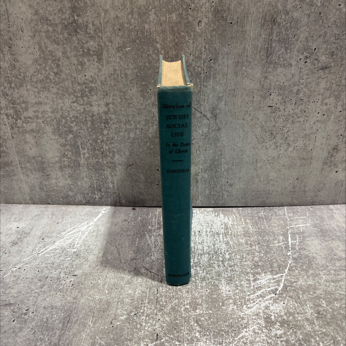 wall of jerusalem book, by alfred edersheim, 1967 Hardcover image 4