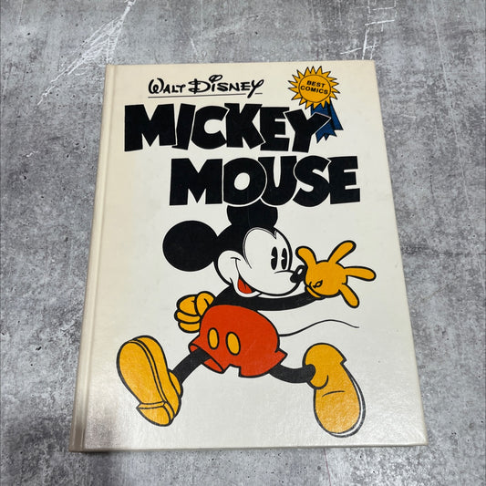 walt disney mickey mouse book, by walt disney productions, 1978 Hardcover image 1