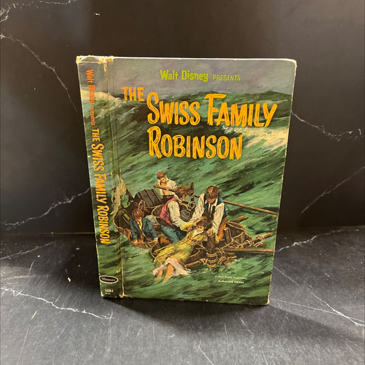 walt disney presents the swiss family robinson book, by steve frazee, 1969 Hardcover image 1