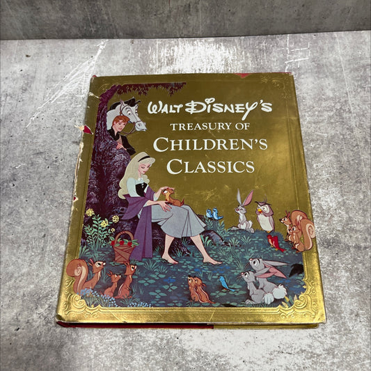 walt disney's treasury of children's classics book, by Darlene Geis, 1978 Hardcover image 1
