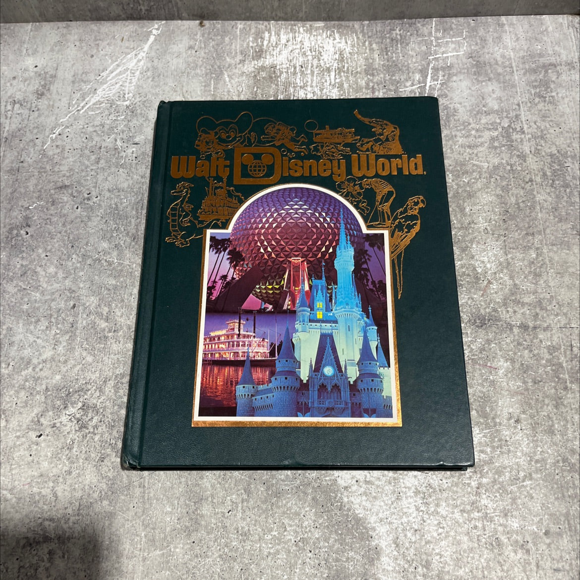walt disney world mcmlxxxvi book, by the walt disney company, 1986 Hardcover image 1