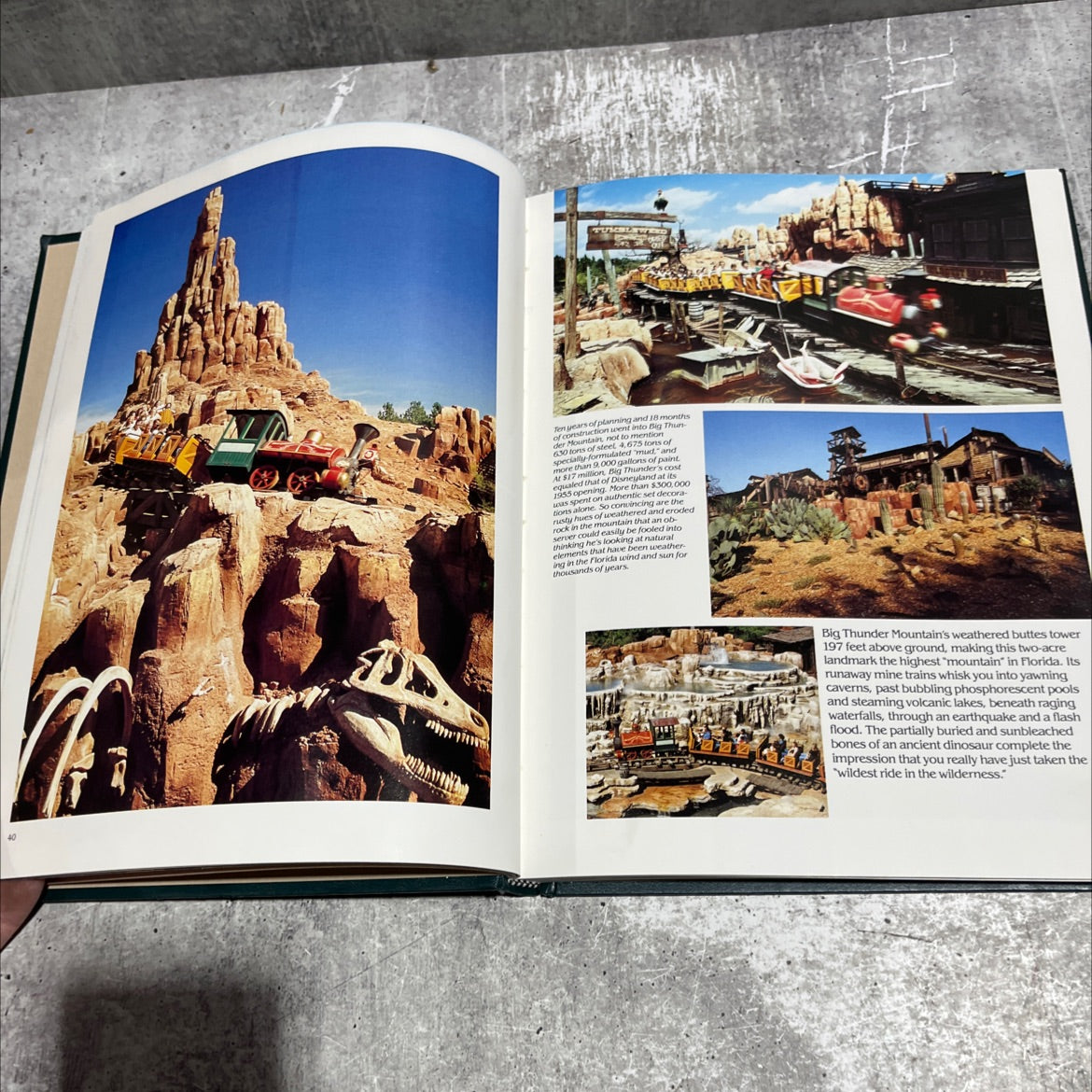 walt disney world mcmlxxxvi book, by the walt disney company, 1986 Hardcover image 4