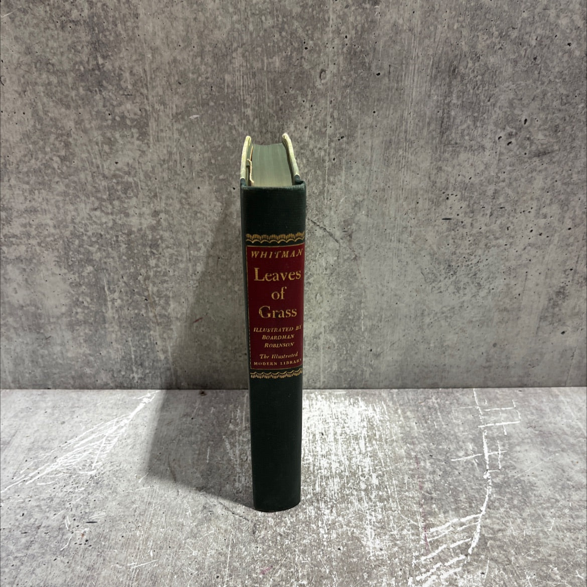 walt whitman leaves of grass book, by walt whitman, 1944 Hardcover image 4
