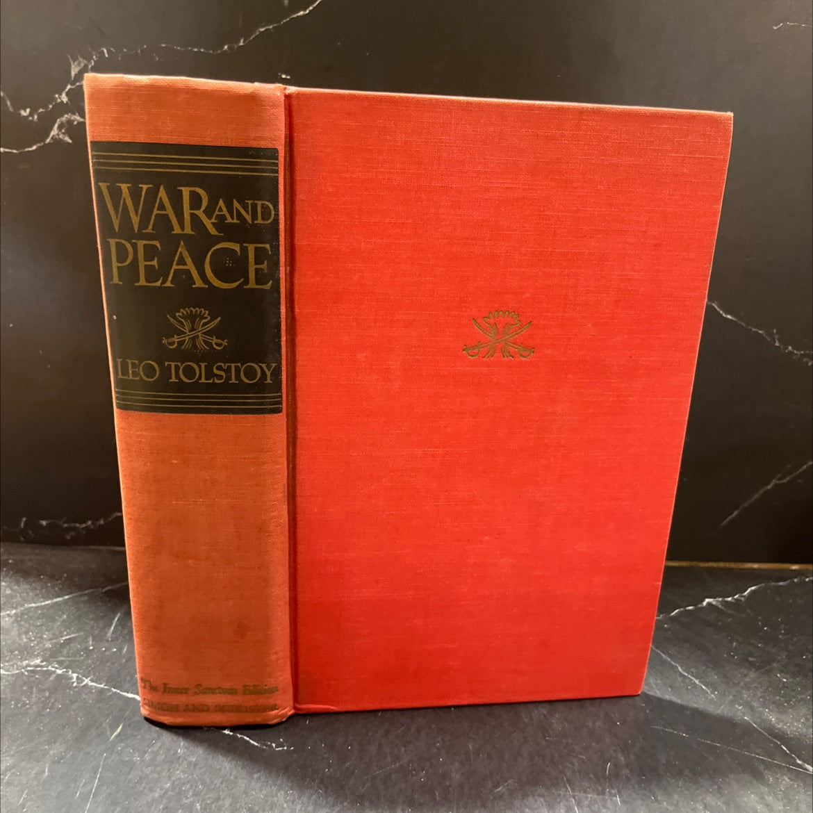 war and peace book, by leo tolstoy, 1942 Hardcover image 1