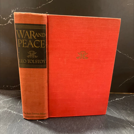 war and peace book, by leo tolstoy, 1942 Hardcover image 1