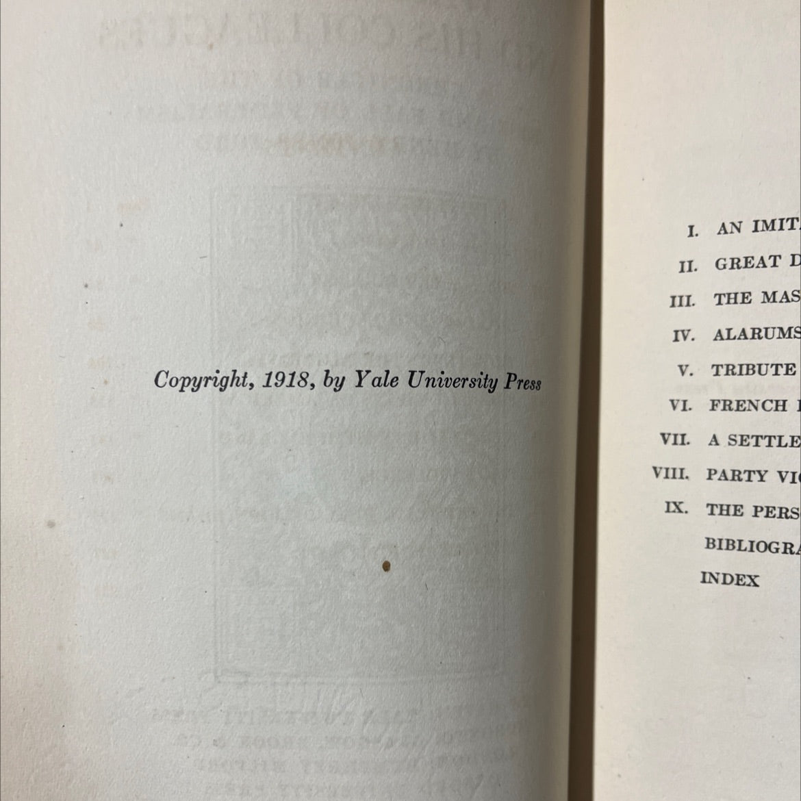 washington and his colleagues a chronicle of the rise and fall of federalism book, by henry jones ford, 1918 Hardcover image 3