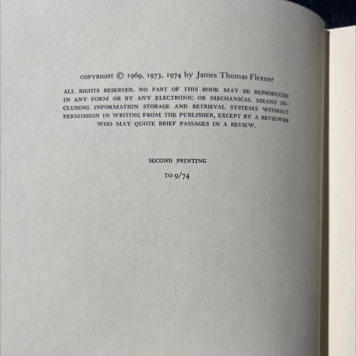 washington the indispensable man book, by james thomas flexner, 1974 Hardcover image 3