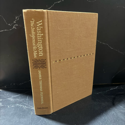 washington the indispensable man book, by james thomas flexner, 1974 Hardcover image 1