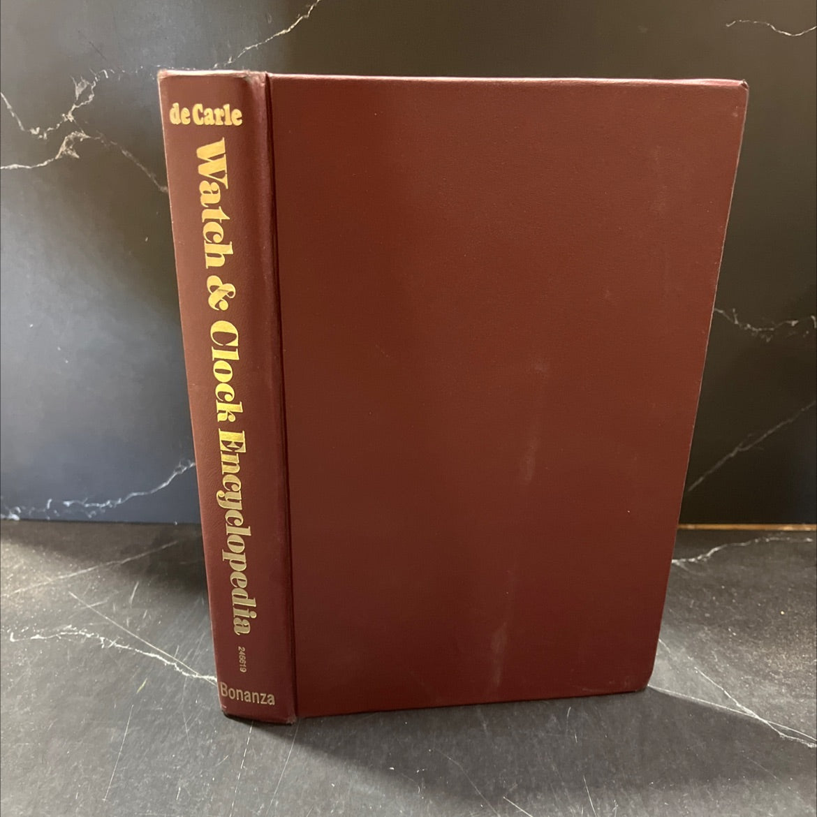 watch & clock encyclopedia book, by Donald de Carle, 1975 Hardcover image 1