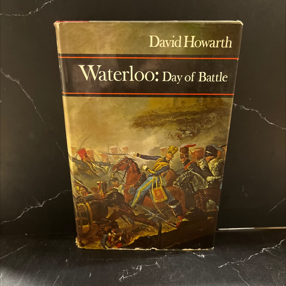 waterloo day of battle book, by david howarth, 1968 Hardcover image 1