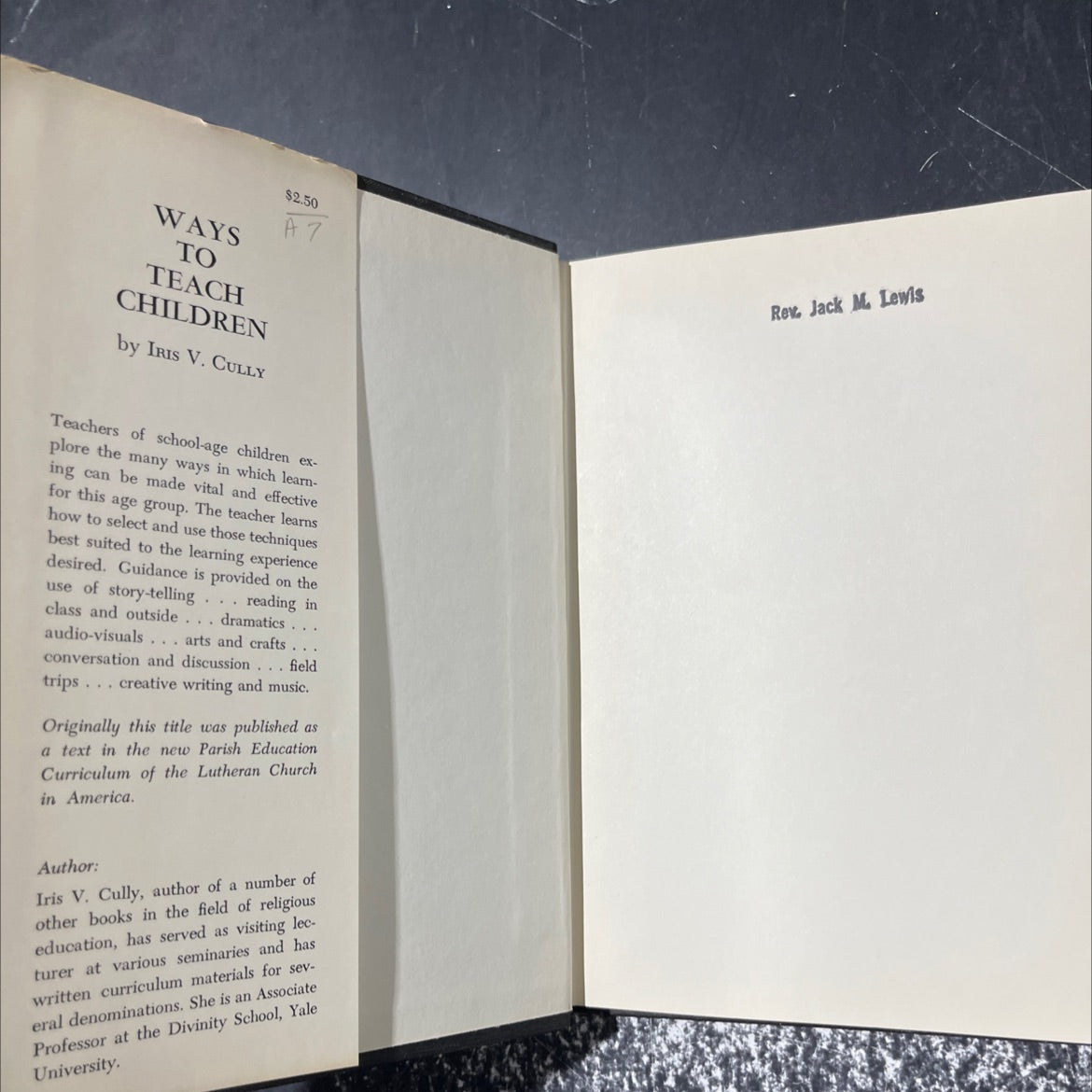 ways to teach children book, by iris v. cully, 1966 Hardcover image 4