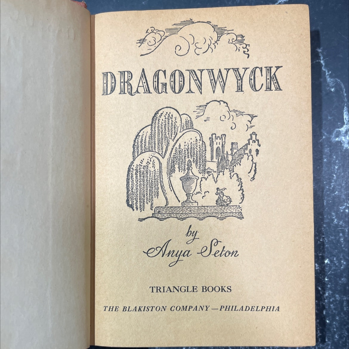 we dragonwyck book, by anya seton, 1946 Hardcover image 2