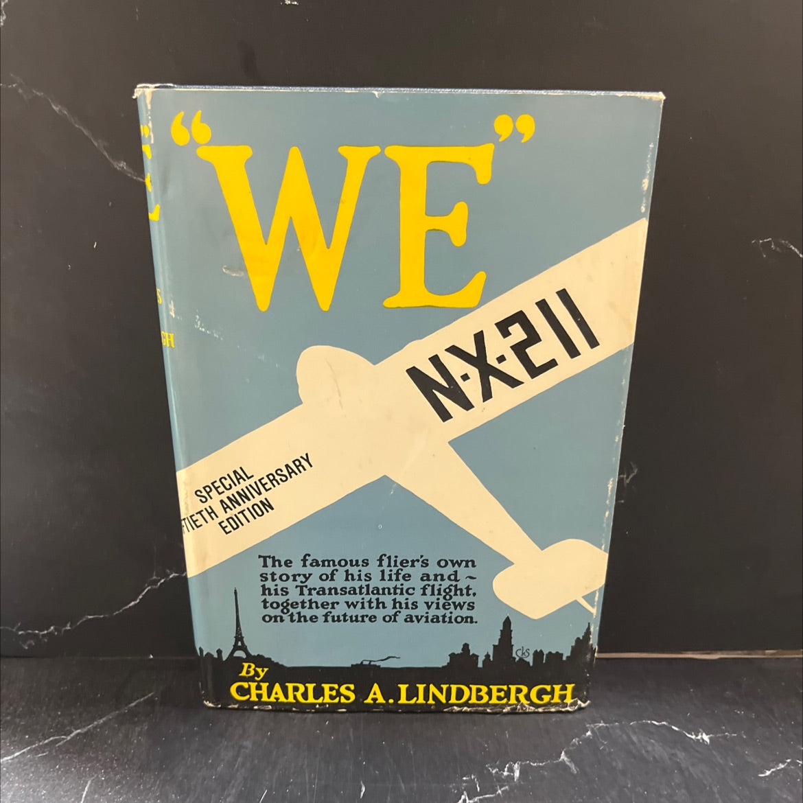 we book, by charles a. lindbergh, 1955 Hardcover image 1