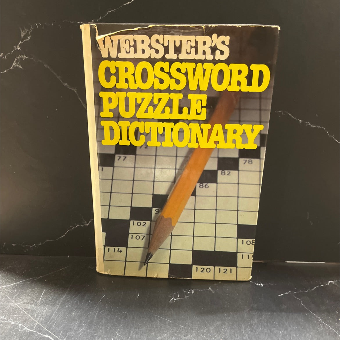 webster's crossword puzzle dictionary book, by patricia fox-sheinwold, 1979 Hardcover image 1