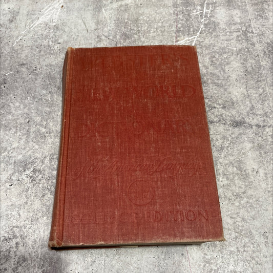 webster's new world dictionary, college edition book, by unknown, 1960 Hardcover image 1