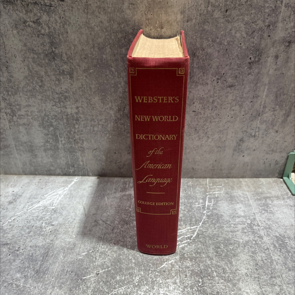 webster's new world dictionary, college edition book, by unknown, 1966 Hardcover image 4