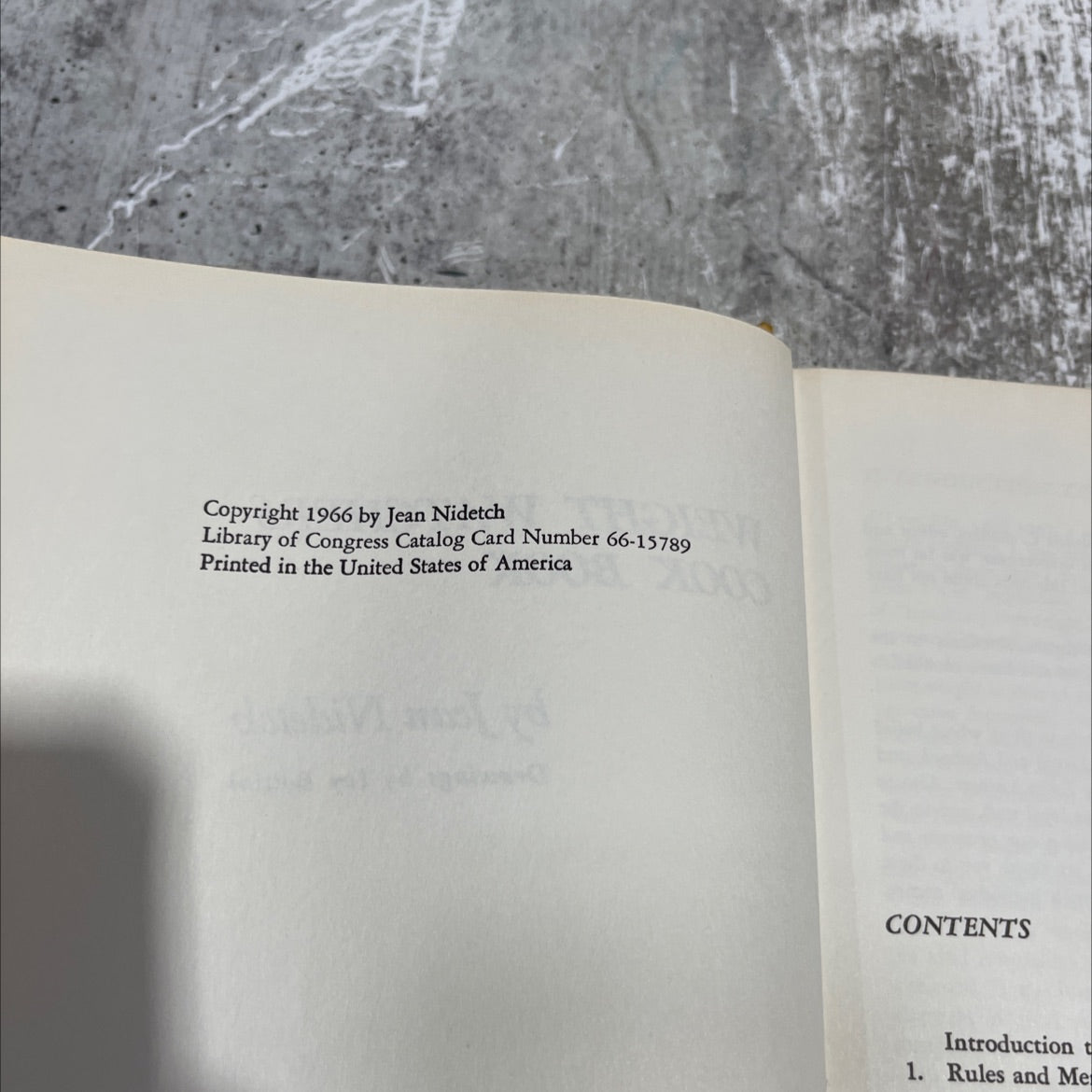 weight watchers cook book book, by Jean Nidetch, 1966 Hardcover image 3