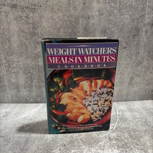 weight watchers meals in minutes book, by weight watchers international, inc., 1989 Hardcover image 1