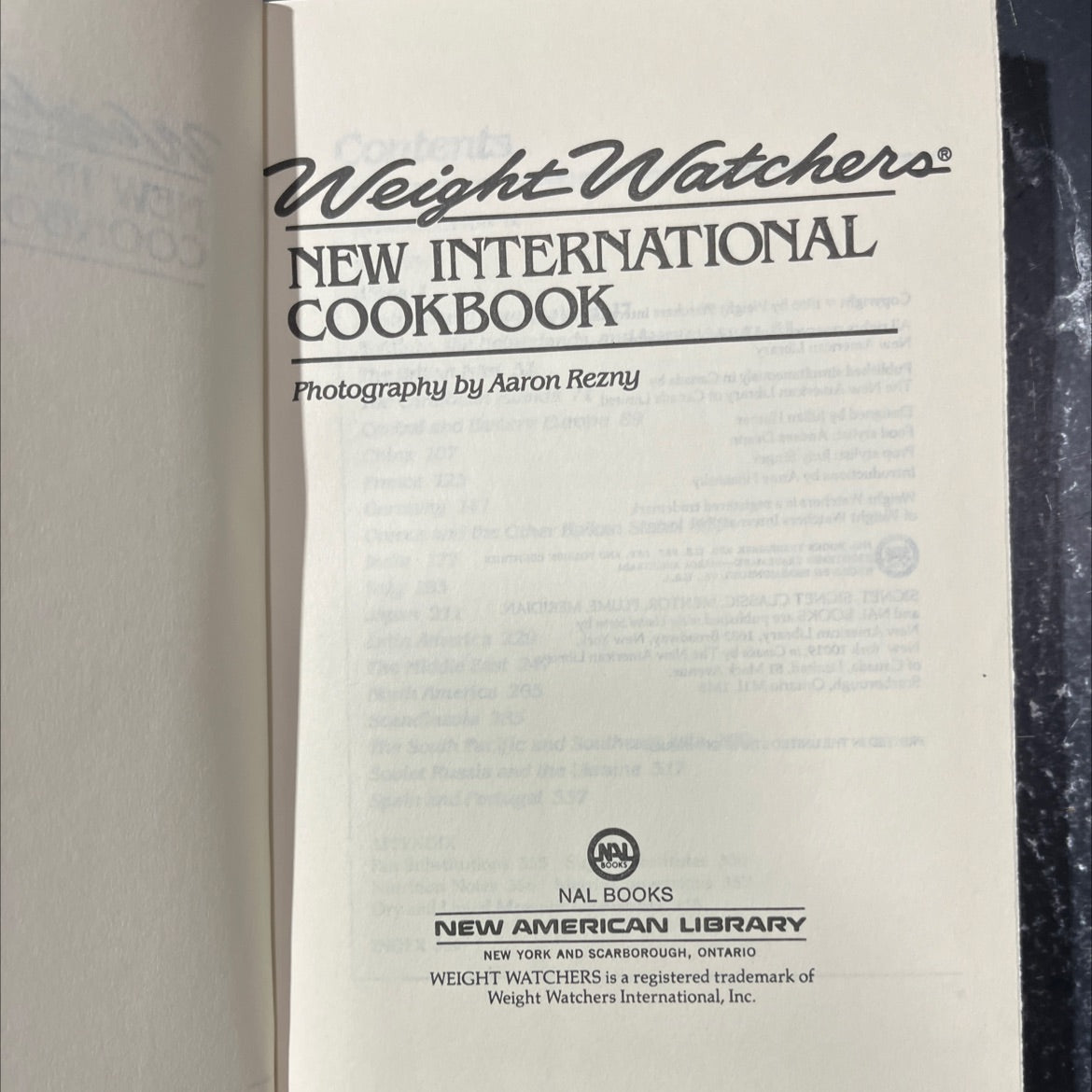 weight watchers new international cookbook book, by unknown, 2002 Hardcover image 2