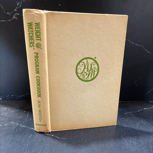 weight watchers program cookbook book, by jean nidetch, 1973 Hardcover image 1