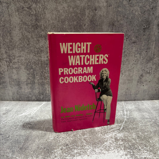 weight watchers program cookbook book, by jean nidetch, 1976 Hardcover image 1