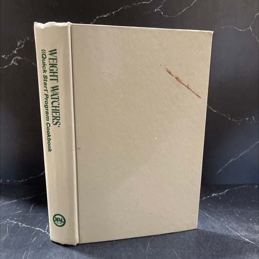 weight watchers quick start program cookbook including the full exchange plan book, by Jean Nidetch, 1984 Hardcover image 1