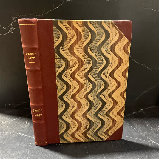 werner junge jungle doctor book, by anders christensen, 1970 Leather image 1