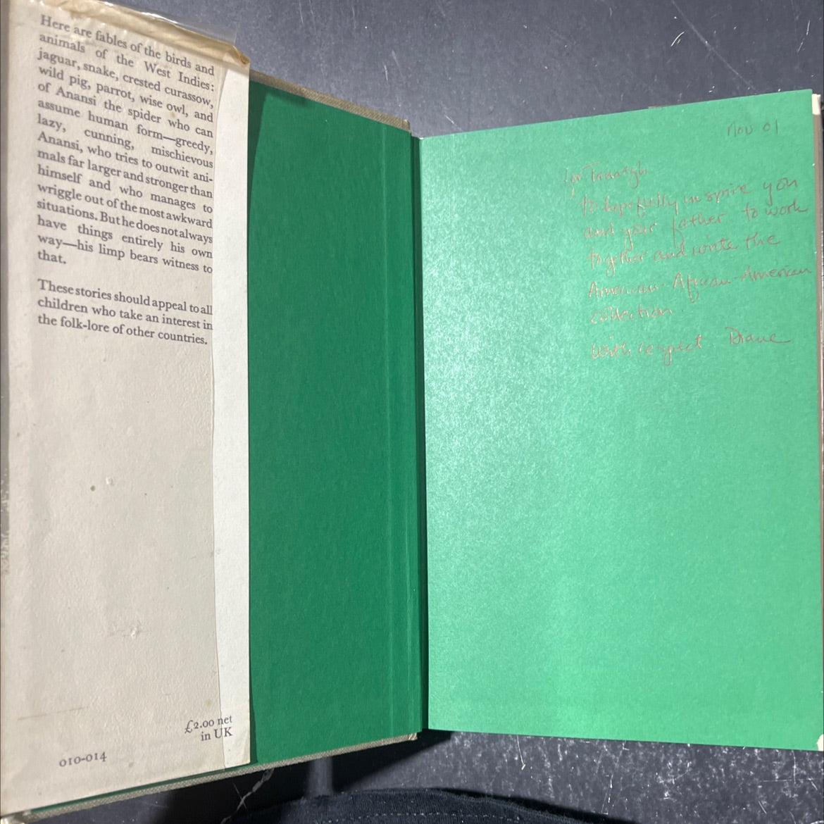west indian folk tales book, by Philip Sherlock, 1975 Hardcover image 4
