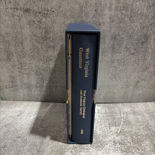 west virginia gazetteer of physical and cultural place names book, by robert b. erwin, 1986 Hardcover image 1
