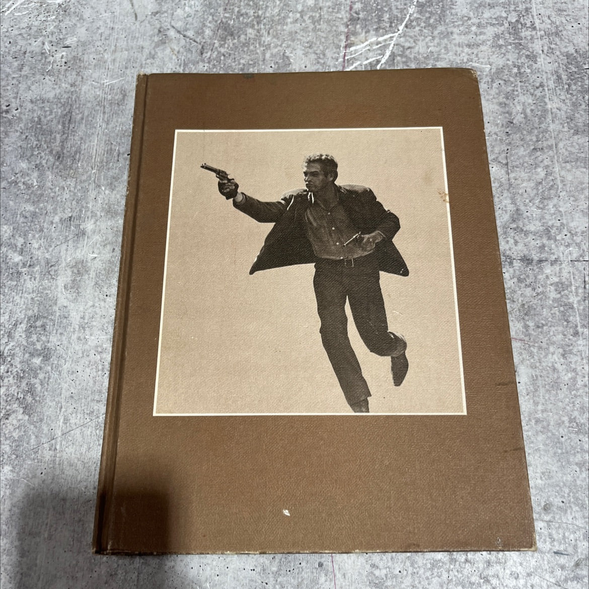 western the movie treasury movies the story of the west on screen book, by walter c. clapham, 1970 Hardcover image 1