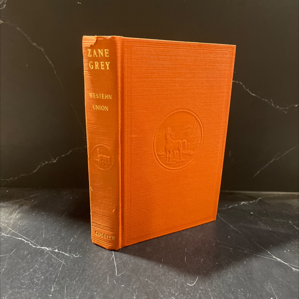 western union book, by zane grey, 1939 Hardcover image 1