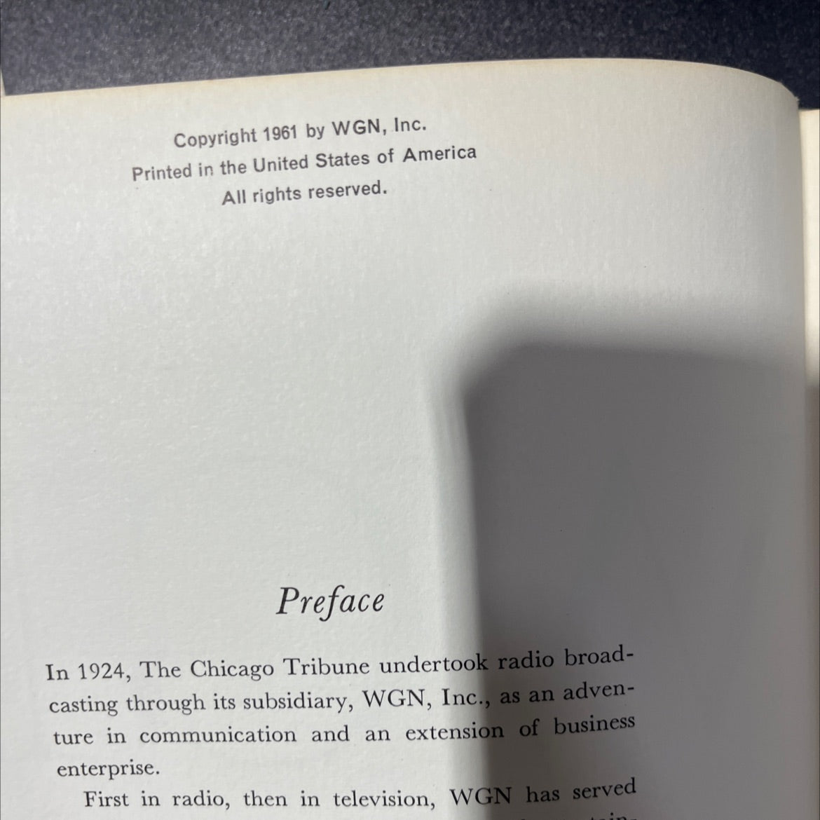 wgn general supervision book, by daniel d. calibraro, 1961 Hardcover, Vintage image 3