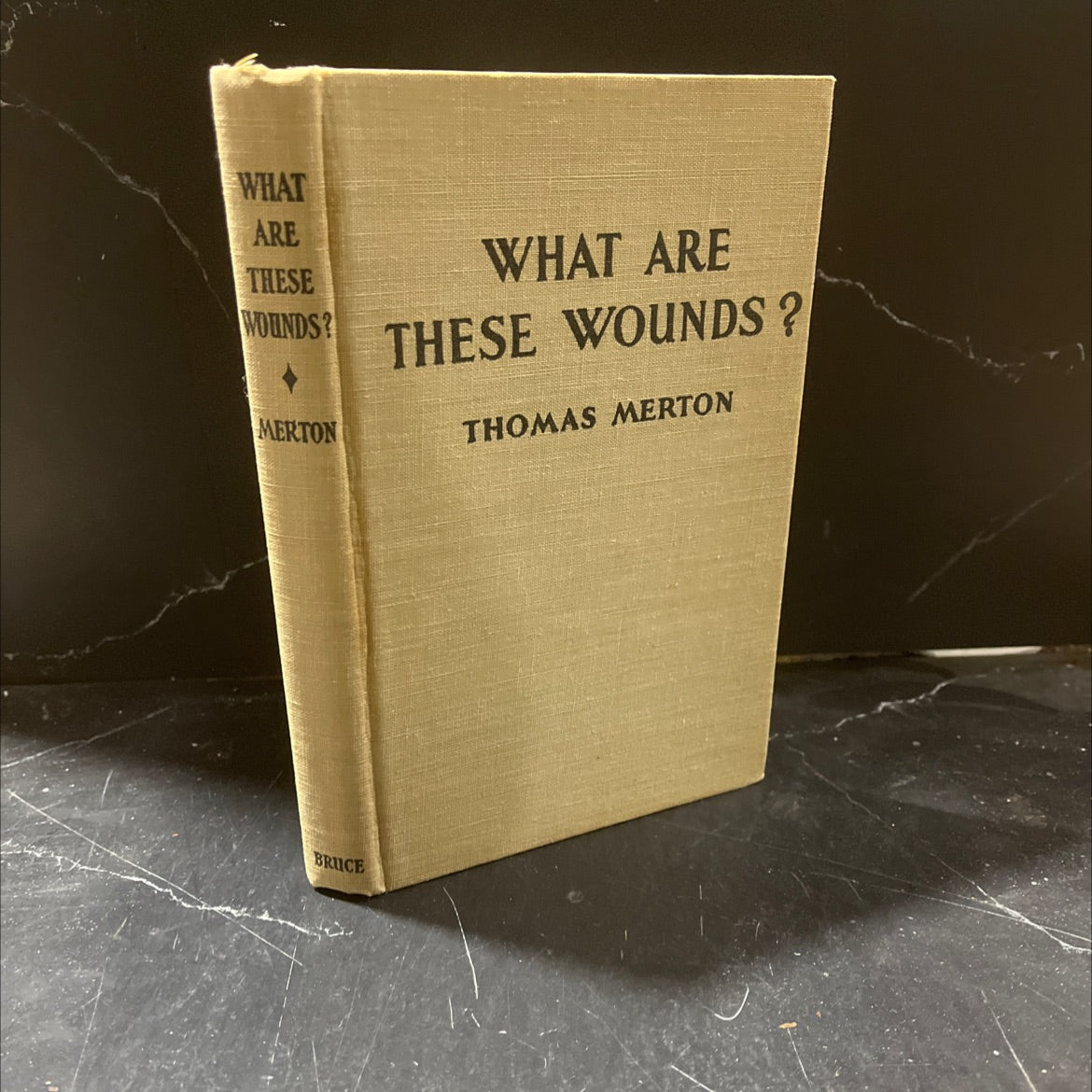 what are these wounds? the life of a cistercian mystic saint lutgarde of aywières book, by thomas merton, 1950 Hardcover image 1