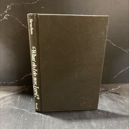 what do i do now lord? book, by jeanette struchen, 1971 Hardcover image 1
