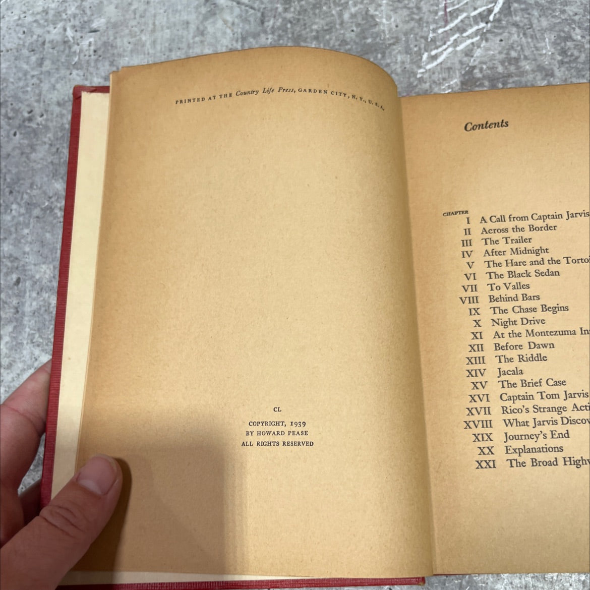 what happened to tod moran when he traveled south into old mexico book, by howard pease, 1950 Hardcover image 3