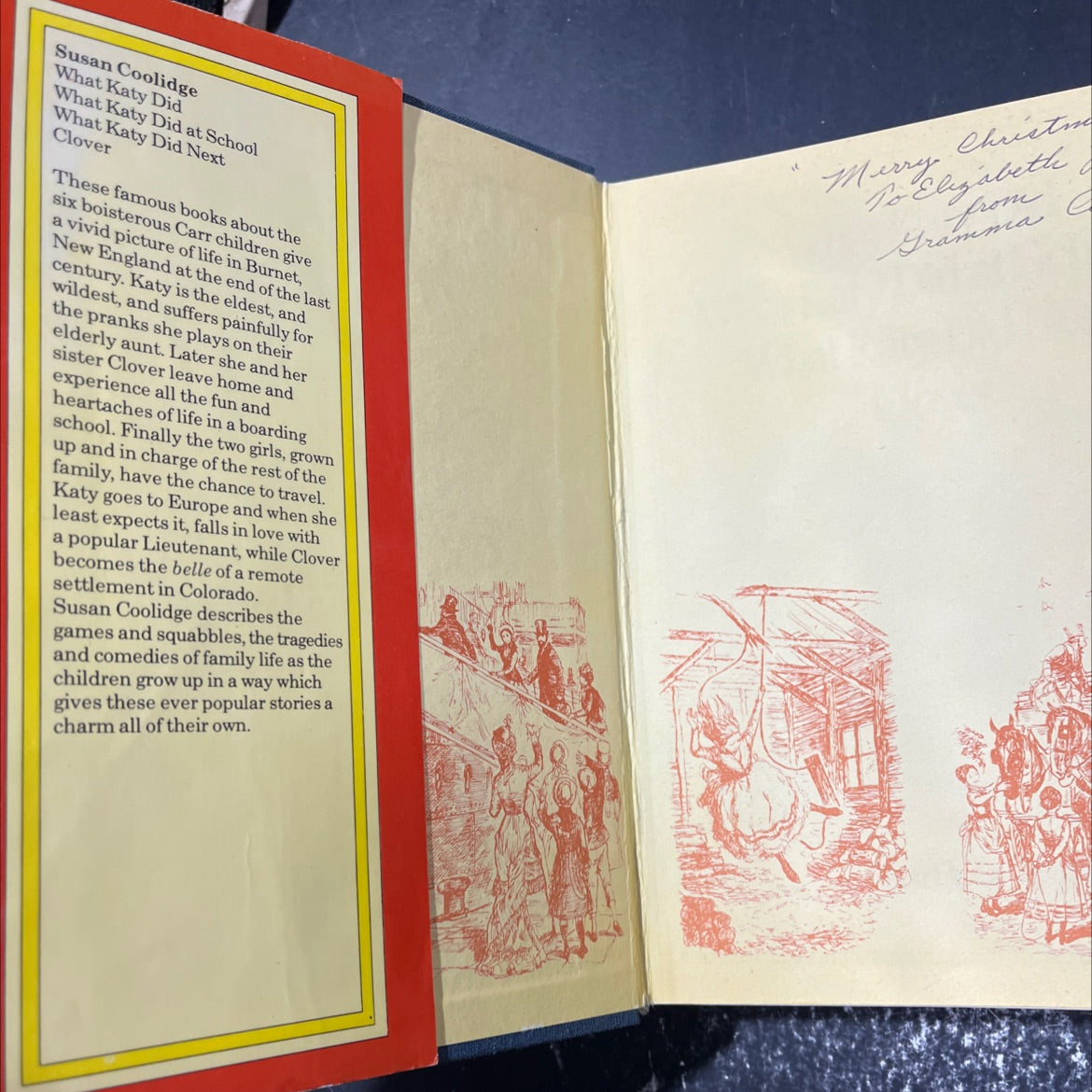 what katy did book, by susan coolidge, 1978 Hardcover image 4