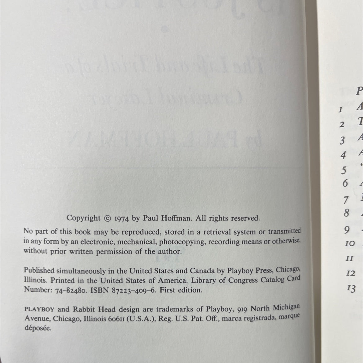 what the hell is justice? the life and trials of a criminal lawyer book, by paul hoffman, 1974 Hardcover image 3