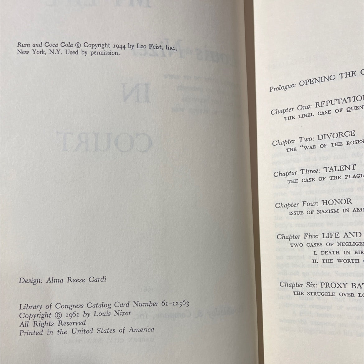 what to do with germany book, by louis nizer, 1961 Hardcover image 3