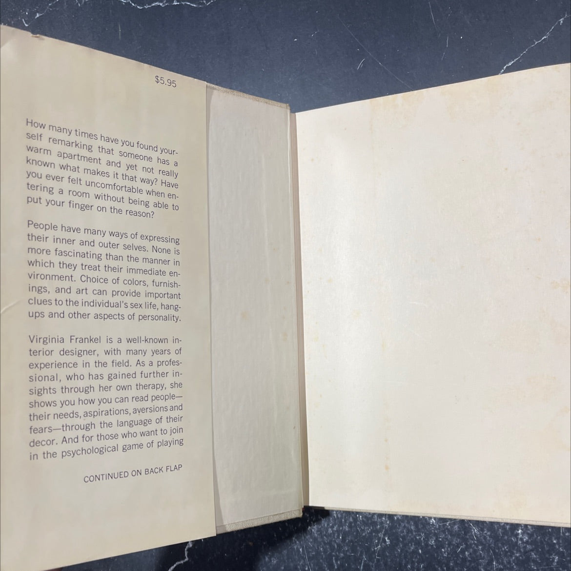 what your house tells about you book, by virginia frankel, 1972 Hardcover image 4