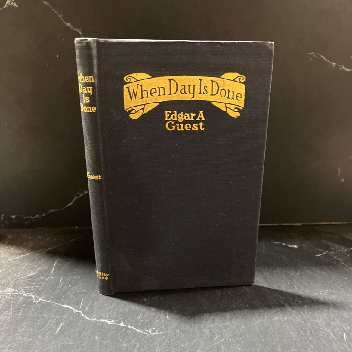 when day is done book, by edgar a. guest, 1921 Hardcover image 1