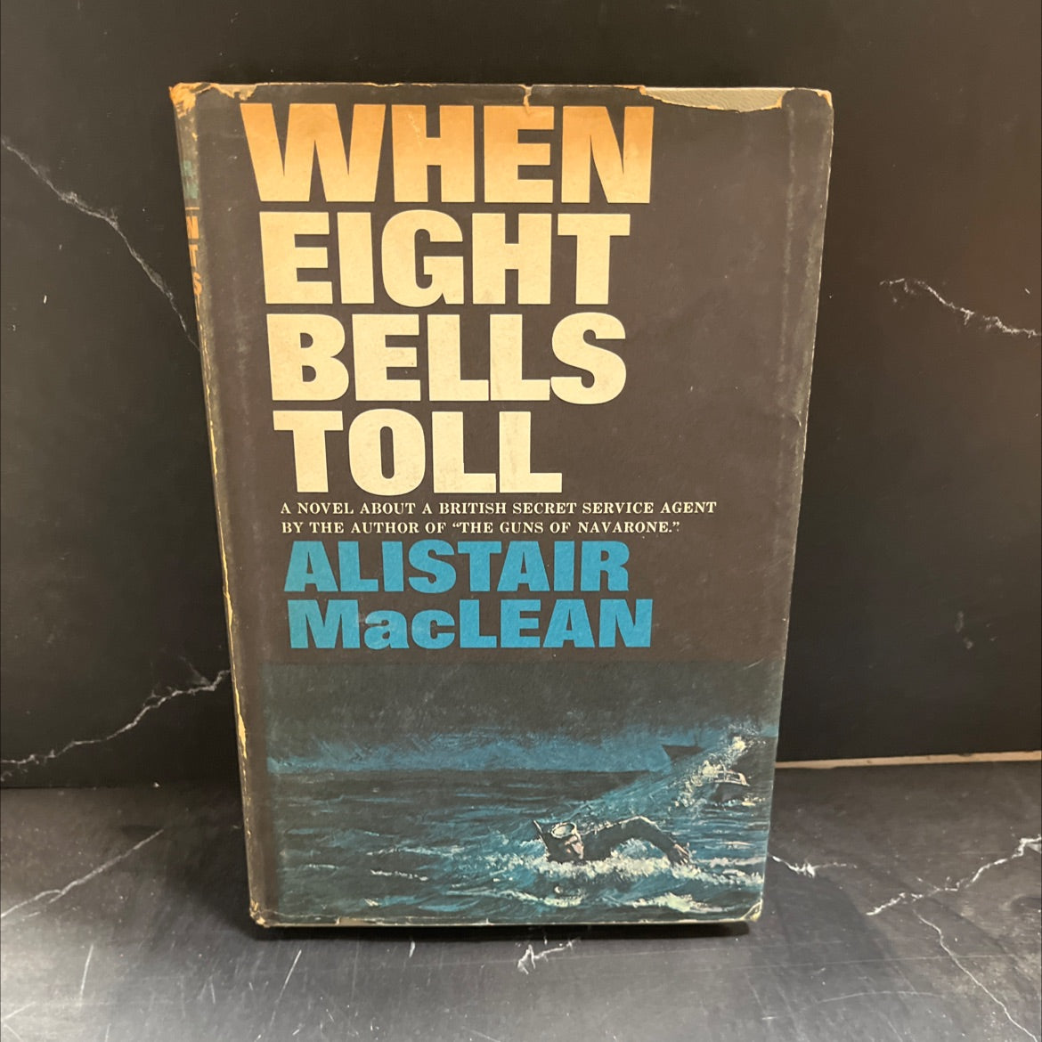 when eight bells toll book, by alistair maclean, 1966 Hardcover image 1