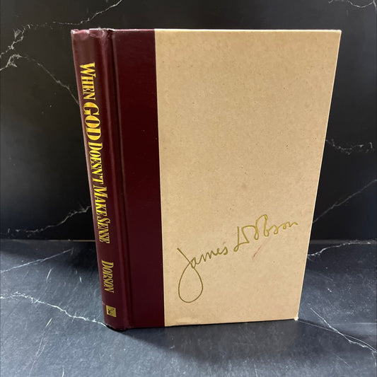 when god doesn't make sense book, by dr. james dobson, 1993 Hardcover image 1